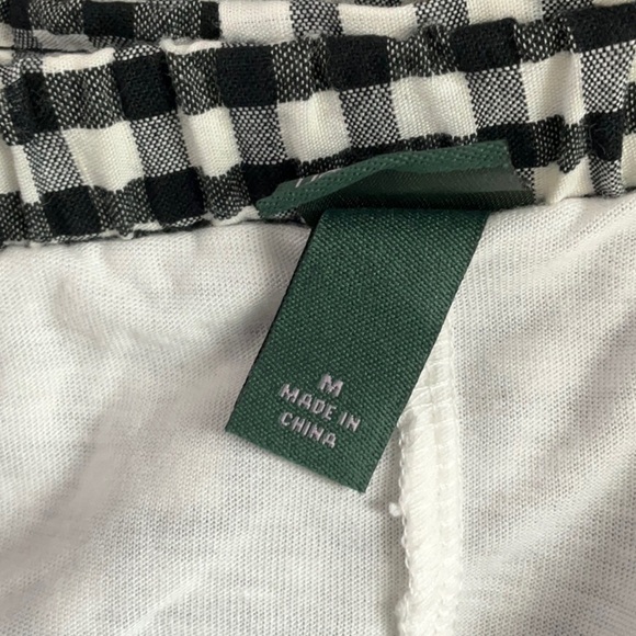 Wild Fable Black and White Plaid Mini Skort - Picture 6 of 6